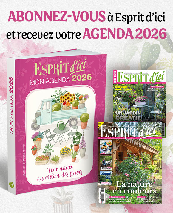 Couverture du magazine Esprit d'ici - Abo 1an - 6 n + 2HS + Agenda 2026 (49,90€)