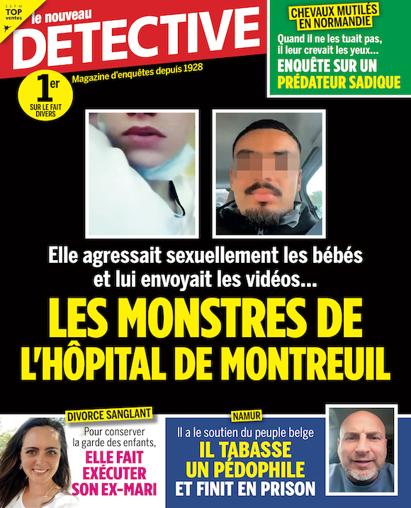 Couverture du magazine Le Nouveau Détective n°2240