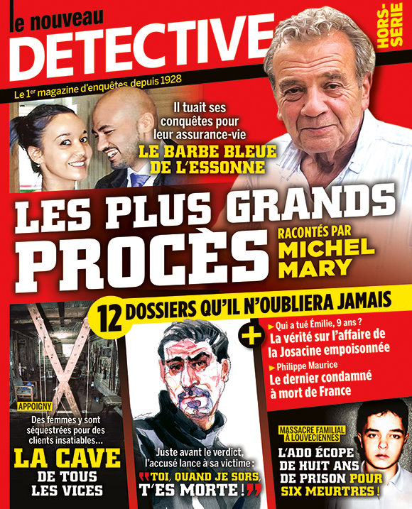 Couverture du magazine Les plus grands procès racontés par Michel Mary HS 76