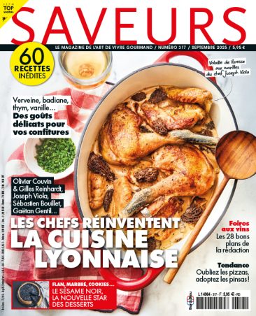 Couverture du magazine Saveurs n°317