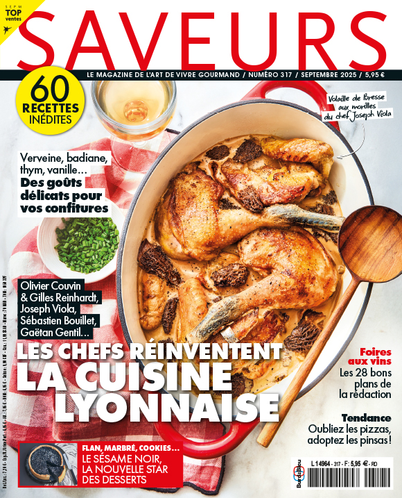 Couverture du magazine Saveurs n°317