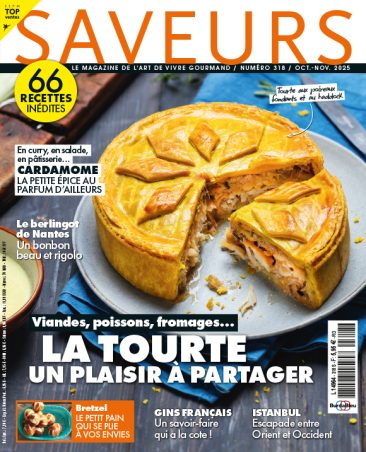 Couverture du magazine Saveurs n°318