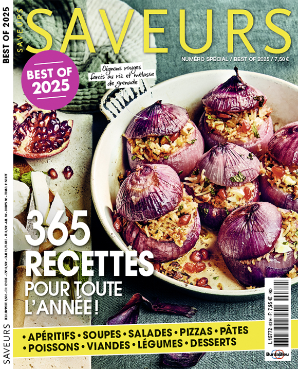 Couverture du magazine Saveurs HS 62 Best of 2025