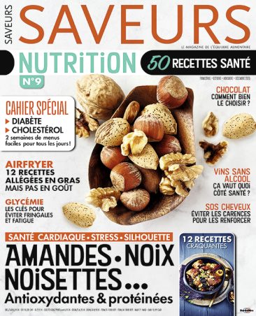 Couverture du magazine Saveurs Nutrition n° 9