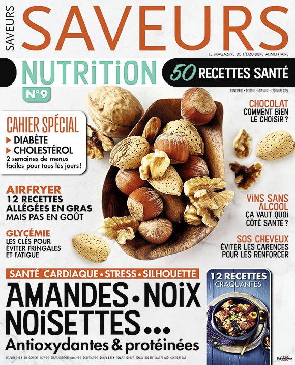 Couverture du magazine Saveurs Nutrition n° 9