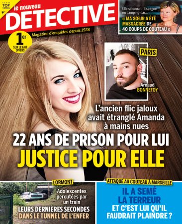 Couverture du magazine Le Nouveau Détective n°2244