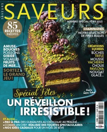 Couverture du magazine Saveurs n°319 - Spécial Fêtes 2025