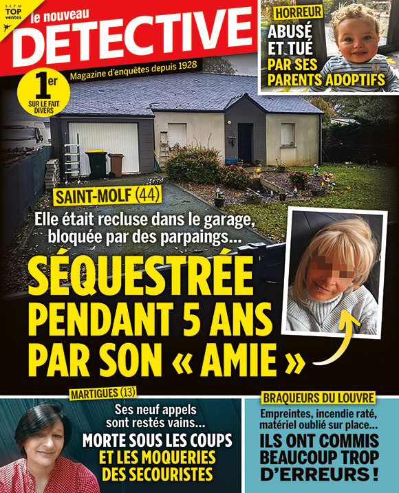 Couverture du magazine Le Nouveau Détective n°2251
