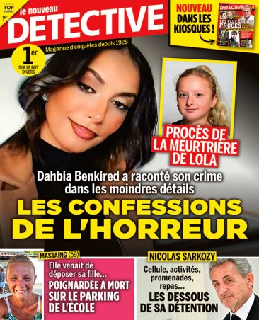 Couverture du magazine Le Nouveau Détective n°2250