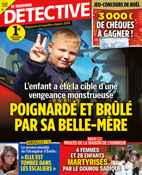 Couverture du magazine Le Nouveau Détective n°2254