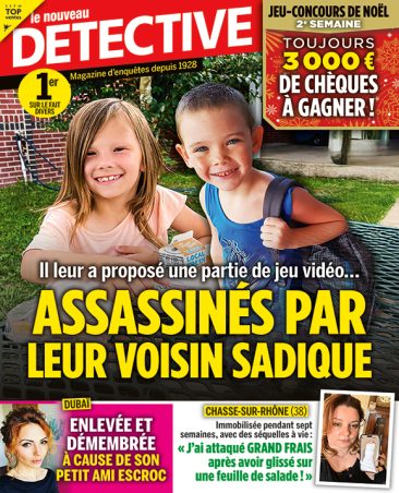 Couverture du magazine Le Nouveau Détective n°2255