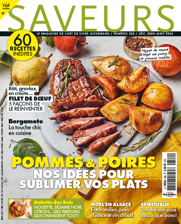 Couverture du magazine Saveurs n°320