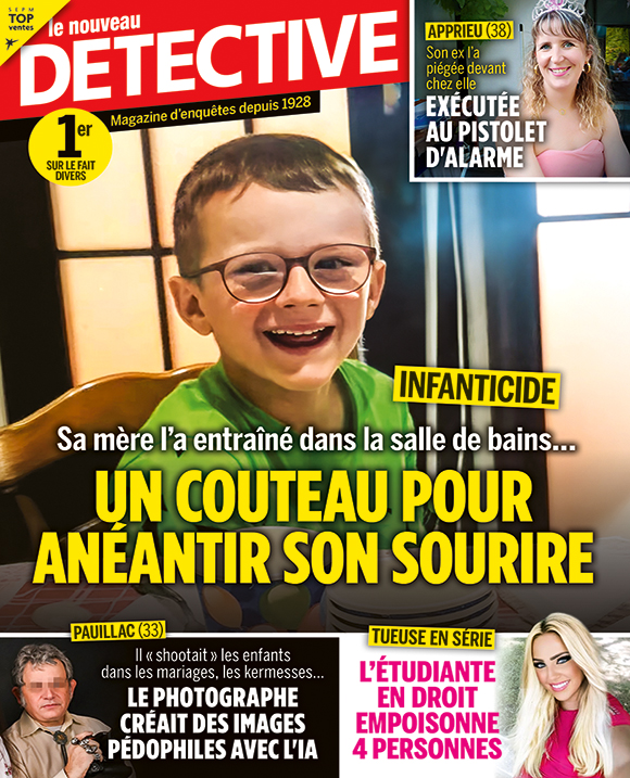 Couverture du magazine Le Nouveau Détective n°2258