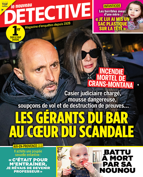 Couverture du magazine Le Nouveau Détective n°2262