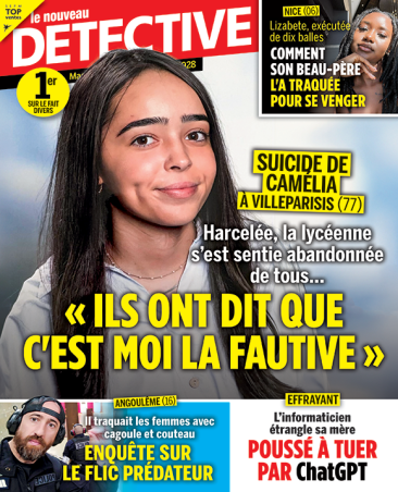 Couverture du magazine Le Nouveau Détective n°2264