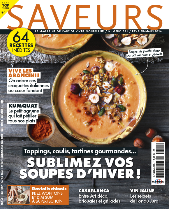 Couverture du magazine Saveurs n°321