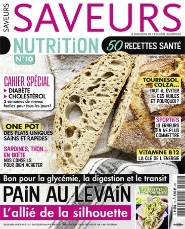 Couverture du magazine Saveurs Nutrition n° 10