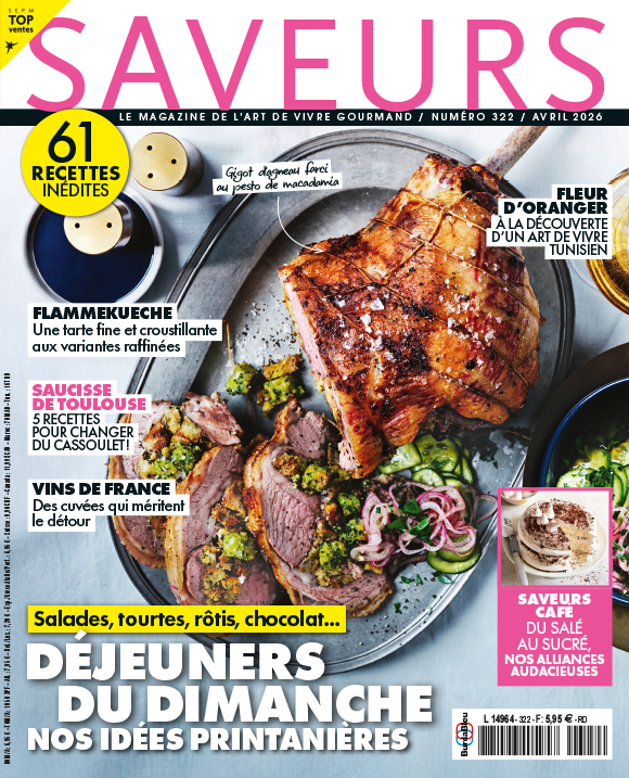 Couverture du magazine Saveurs n°322