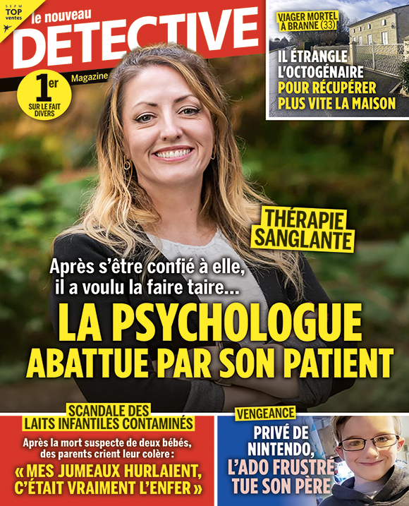 Couverture du magazine Le Nouveau Détective n°2265