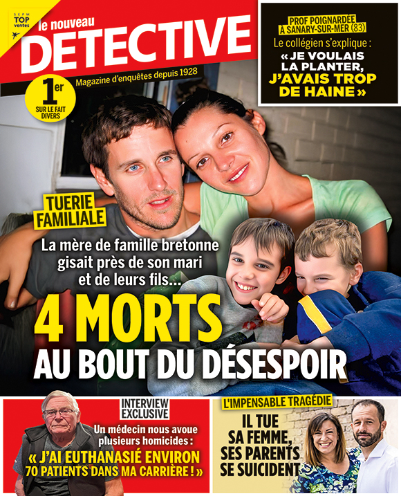 Couverture du magazine Le Nouveau Détective n°2266