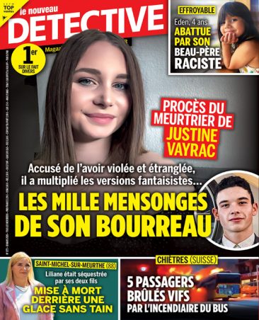Couverture du magazine Le Nouveau Détective n°2271