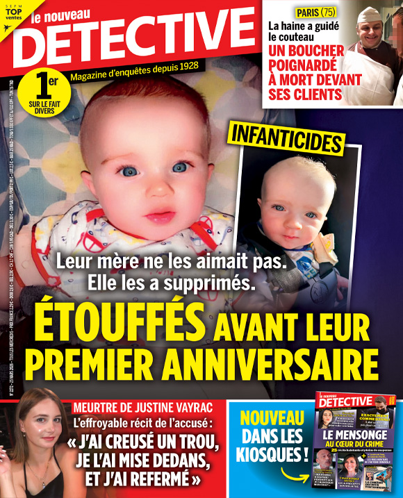 Couverture du magazine Le Nouveau Détective n°2272