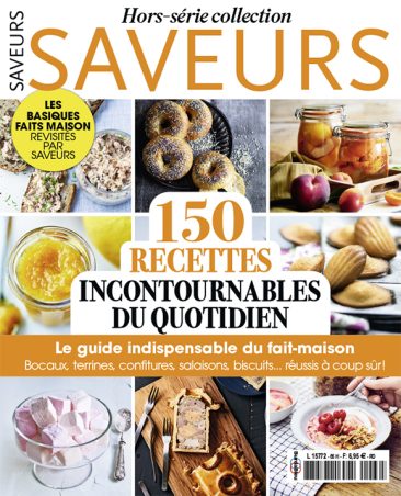 Couverture du magazine Saveurs HS 66 Fait maison