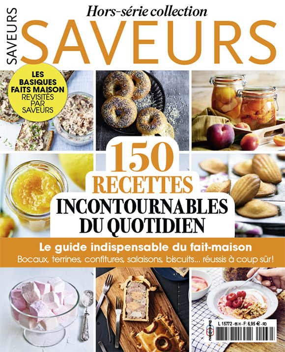 Couverture du magazine Saveurs HS 66 Fait maison