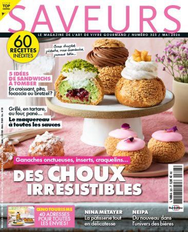 Couverture du magazine Saveurs n°323