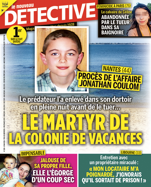 Couverture du magazine Le Nouveau Détective n°2280