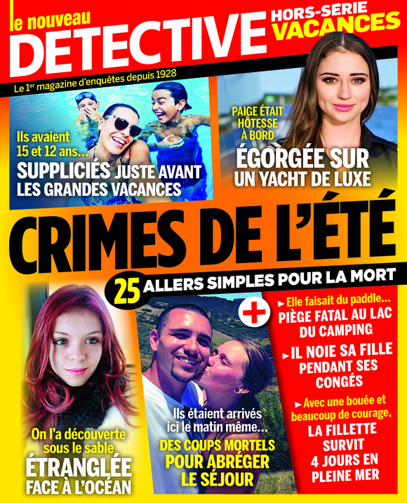 Couverture du magazine Crimes et Eté HS 84
