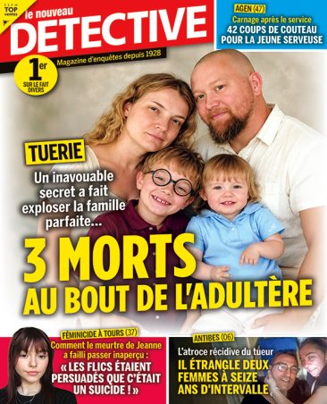 Couverture du magazine Le Nouveau Détective n°2282
