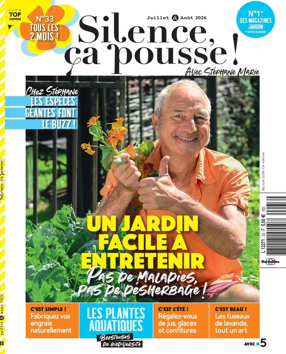Couverture du magazine Silence ça pousse n°33