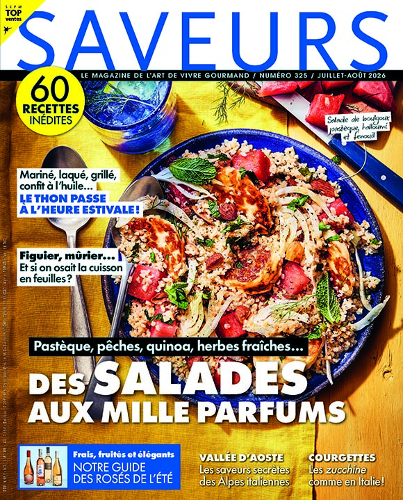 Couverture du magazine Saveurs n°325