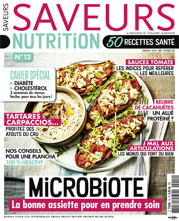 Couverture du magazine Saveurs Nutrition n° 12