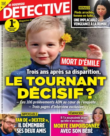 Couverture du magazine Le Nouveau Détective n°2287