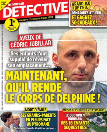 Couverture du magazine Le Nouveau Détective n°2288