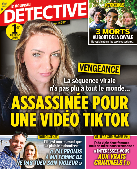 Couverture du magazine Le Nouveau Détective n°2292