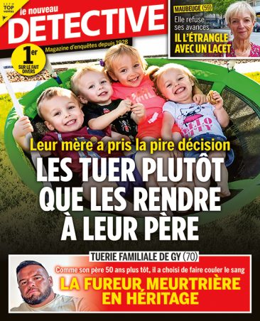 Couverture du magazine Le Nouveau Détective n°2296
