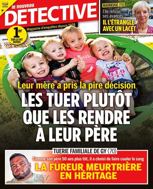Couverture du magazine Le Nouveau Détective n°2296