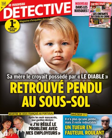 Couverture du magazine Le Nouveau Détective n°2298