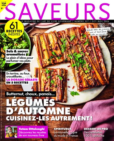 Couverture du magazine Saveurs n°327