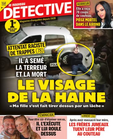 Couverture du magazine Le Nouveau Détective n°2303